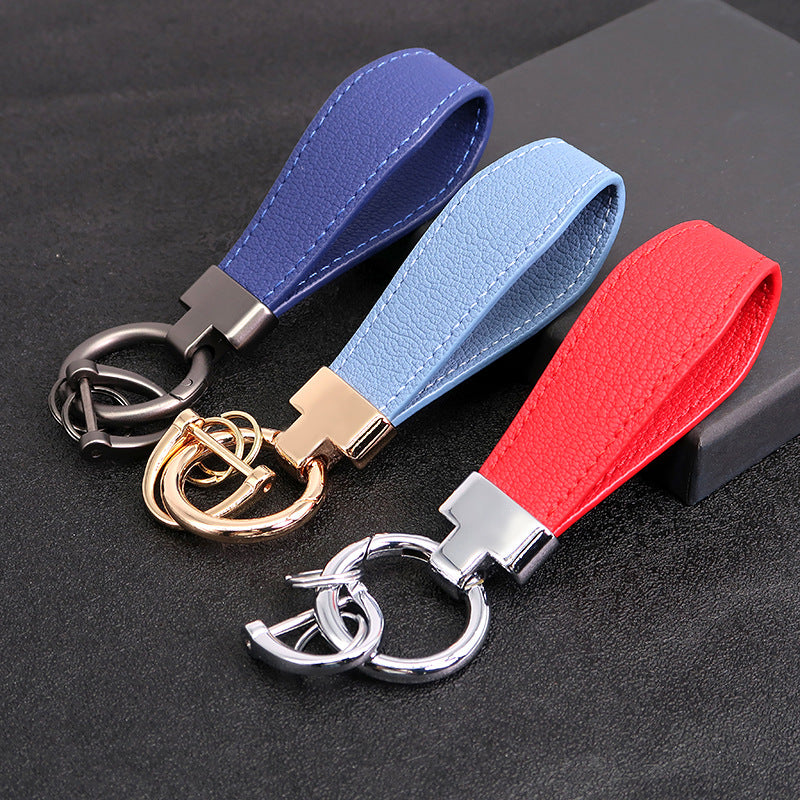 Vintage Leather Key Chain