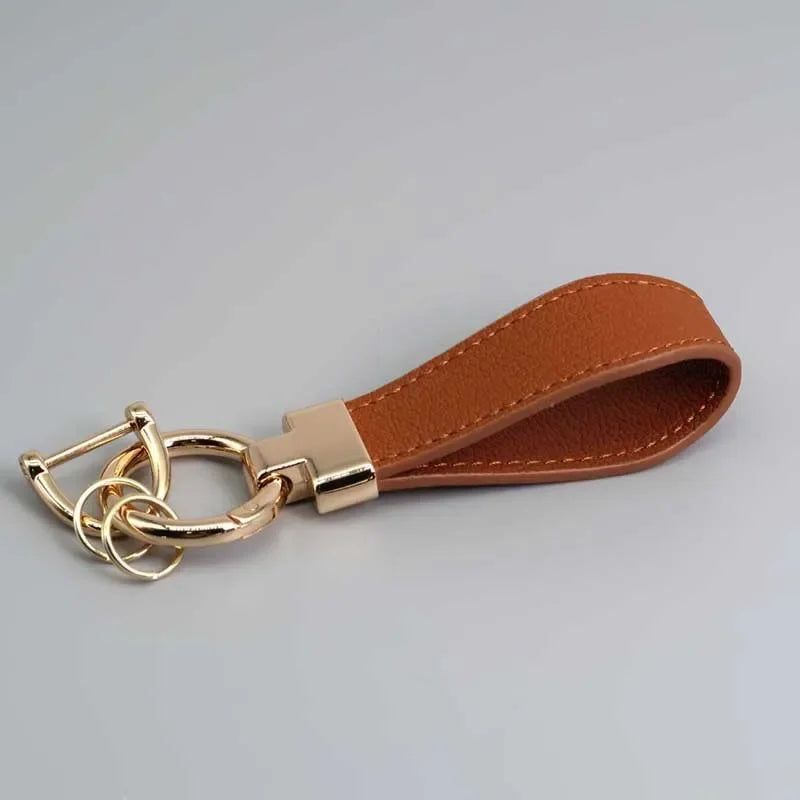 Vintage Leather Key Chain